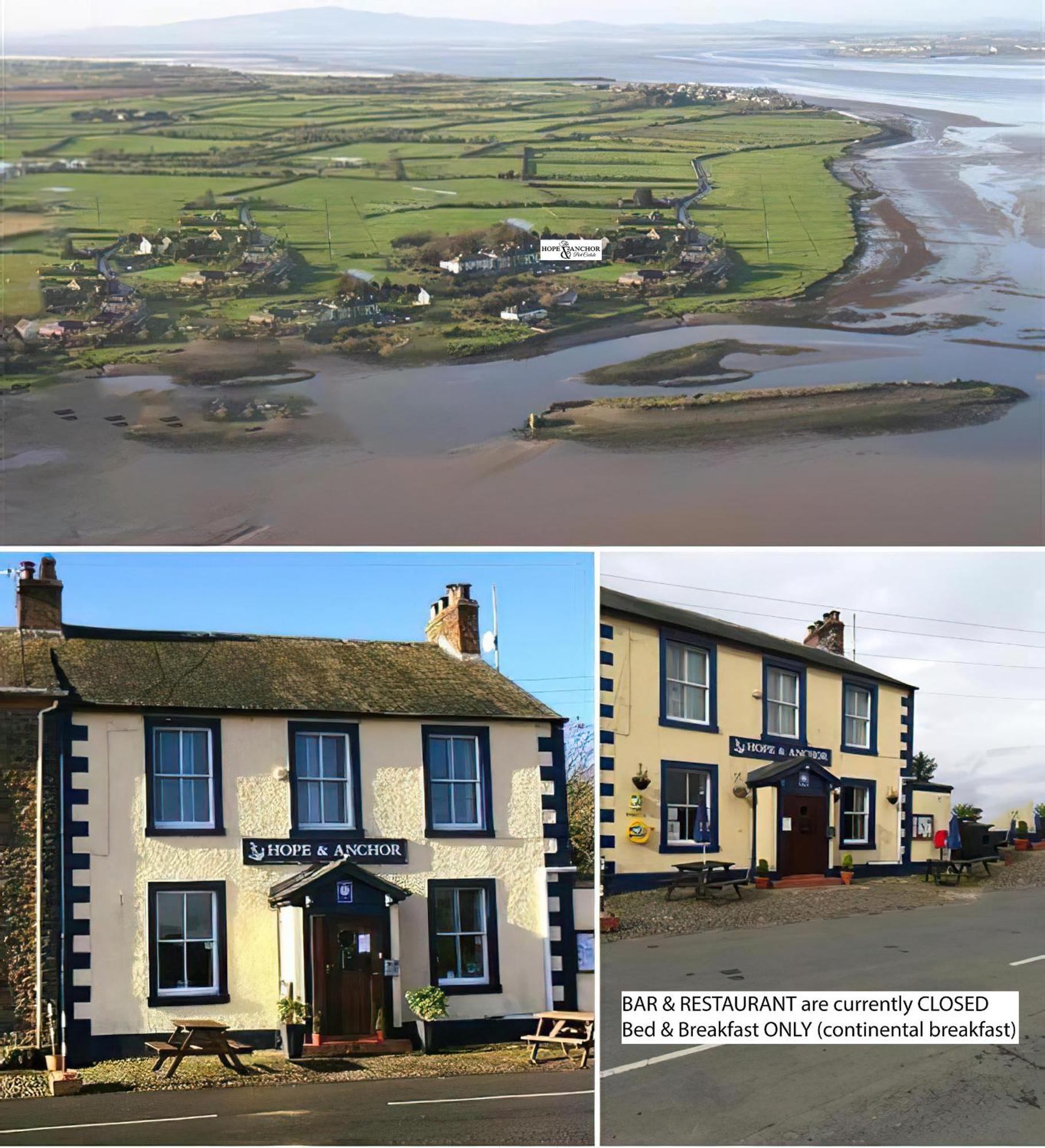 Hope & Anchor, Hadrian'S Wall, Port Carlisle, Solway Firth, Area Of Natural Beauty Exterior foto